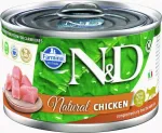 FARMINA N&D Cat Natural Chicken - &scaron;lapias kačių ėdalas - 140 g