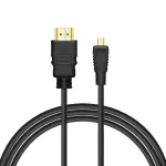 Savio CL-39 HDMI kabelis 1 m HDMI A tipo (standartinis) HDMI D tipo (mikro) juodas