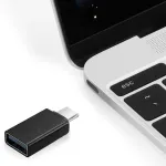Gembird A-USB2-CMAF-01 USB C-A tipo jungties keitiklis, juodas