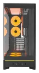 Case|MONTECH|HS02 PRO|MidiTower|Case product features Removeable HDD basket/Transparent panel|Not included|ATX|MicroATX|MiniITX|Colour Black|HS02PRO(B)