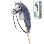 Horse on a stick HOPPIHORSE Hobby Horse A4 gray