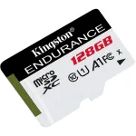 Kingston High Endurance 128 GB microSDHC, Memory Card (white / black, UHS-I (U1), Class 10, A1)