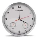 Esperanza EHC008W Mechanical Wall Clock, Round, White