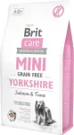 BRIT Care Mini Yorkshire Grain Free Salmon su tunu - sausas &scaron;unų ėdalas - 2 kg