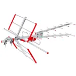&bdquo;Maclean TV Systems&ldquo; MCTV-855A &bdquo;Full HD&ldquo; standartinė antžeminė televizijos lauko kryptinė antena DVB-T/T2 H.265 HEVC