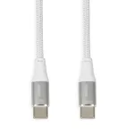 iBOX IKUTC USB-C laidas 60W 1m baltas
