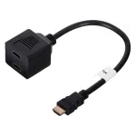 Lanberg AD-0019-BK vaizdo skirstytuvas HDMI 2x HDMI