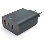 Hama 08644500 65W PD sieninis įkroviklis 2x USB-C USB-A greitas įkrovimas ECOSENTIAL