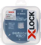 Bosch X-LOCK cutting + grinding set 125mm - 2608619374