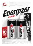 ENERGIZER MAX C LR14 baterijos. 2 vnt. EKO pakuotė.
