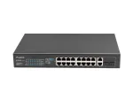 Lanberg komutatorių stovas 19" POE+ 16x 100MB /2x COMBO GIGABIT ETHERNET 250W