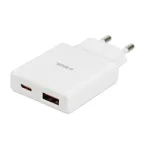 iBox ILUC43W mobiliųjų įrenginių įkroviklis, universalus, baltas, kintamosios srovės, vidaus patalpoms