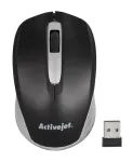 &bdquo;Activejet AMY-313&ldquo; belaidė USB pelė (optinė; 1200 DPI; juoda ir pilka)