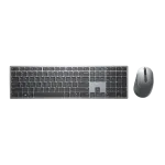 DELL KM7321W keyboard RF Wireless + Bluetooth QWERTY US International Grey, Titanium