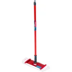 Theo Klein Vileda flat mop, children's home appliance (red / white)