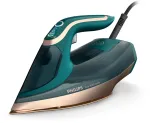 &bdquo;Philips 1000&ldquo; serijos DST8030/70 lygintuvas Garinis lygintuvas, &bdquo;SteamGlide Elite&ldquo; padas, 3000 W, žalia