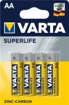 Varta SUPERLIFE vienkartinės baterijos AA cinko-anglies