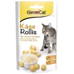 GIMCAT K&auml;se-Rollis Crunchy Cheese Bites &ndash; cat treat &ndash; 40g