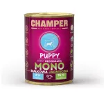 CHAMPER &scaron;uniukų monoproteininis ėrienos ėdalas &ndash; &scaron;lapias &scaron;unų ėdalas &ndash; 400 g