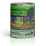 COUNTRY&NATURE Venison with apple and couscous Mono - wet dog food - 800g