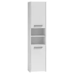 Topeshop S40 BIEL vonios kambario spintelė, balta