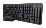 Trust Ody II keyboard Mouse included Universal RF Wireless QWERTY US English Black