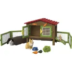 Schleich Farm World Rabbit Hutch