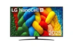 LG NanoCell AI 55NANO81A6A 139,7 cm (55") 4K Ultra HD i&scaron;manusis televizorius &bdquo;Wi-Fi&ldquo; Juoda