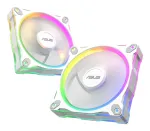 ASUS Prime MR120 ventiliatorius ARGB atvirk&scaron;tinis baltas kompiuterio korpusas 12 cm