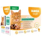 IAMS DELIGHTS Land & Sea Collection in Gravy box &ndash; wet cat food &ndash; 12x85g
