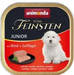 ANIMONDA Vom Feinsten Junior jautienos ir pauk&scaron;tienos &scaron;lapias &scaron;unų ėdalas - 150 g