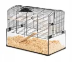 ZOLUX Cage Neo Panas Little su stikline kiuvete, juodas