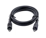 Gembird Toslink garso kabelis, 2 m, juodas