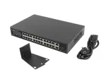 Lanberg RSGE-24P-2GE-2S-360 tinklo komutatorius nevaldomas
