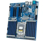 GIGABYTE MZ33-AR0 pagrindinė plok&scaron;tė su SP5 lizdu ir i&scaron;plėstiniu ATX korpusu