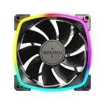 CASE FAN 120MM/RX120 PWM BLACK 3 IN 1 MONTECH