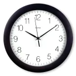 Tenerife DCF radio wall clock 30cm black