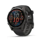 &bdquo;Garmin fenix 8&ldquo; 3,3 cm (1,3 colio) AMOLED 43 mm Skaitmeninis 416 x 416 pikselių Jutiklinis ekranas Juoda &bdquo;Wi-Fi&ldquo; GPS (palydovinis)