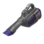 &bdquo;Black & Decker BHHV520BFP&ldquo; rankinis dulkių siurblys, juodas, violetinis, be mai&scaron;elio