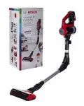 Bosch BBS711ANM lazdinis dulkių siurblys / elektrinė &scaron;luota be mai&scaron;elio, 0,3 l, juoda, raudona, nerūdijančio plieno
