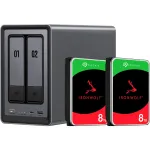 Ugreen DXP2800 + 2x 8TB Seagate IronWolf HDD Bundle, NAS