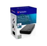 Verbatim 2TB 3.5" Store 'n' Save 2Gen external drive black USB 3.0