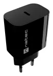 NATEC NUC-2395 mobile device charger Universal Black AC Fast charging Indoor