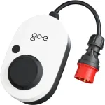go-e Charger Gemini flex, 11 kW (16A 3-phase), Wallbox (white/black, mobile charging station)