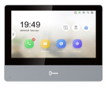 &bdquo;Hikvision DS-KH8350-TE1&ldquo; vaizdo domofono sistema 17,8 cm (7") juoda, pilka