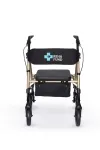 Four-Wheel Walker Marsylia REHAFUND RF-617/Zl, Gold