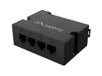 Lanberg DIN-FE4-AT-30W PoE adapter Fast Ethernet
