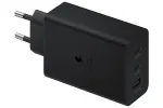 Power charger SAMSUNG Trio EP-T6530 65W PD 1x USB-A, 2x USB-C (EP-T6530NBEGEU) Black