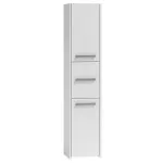 Topeshop S43 BIEL vonios kambario spintelė, balta