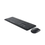 DELL KM3322W klaviatūra, pelė komplekte, RF belaidė, JAV tarptautinė, juoda